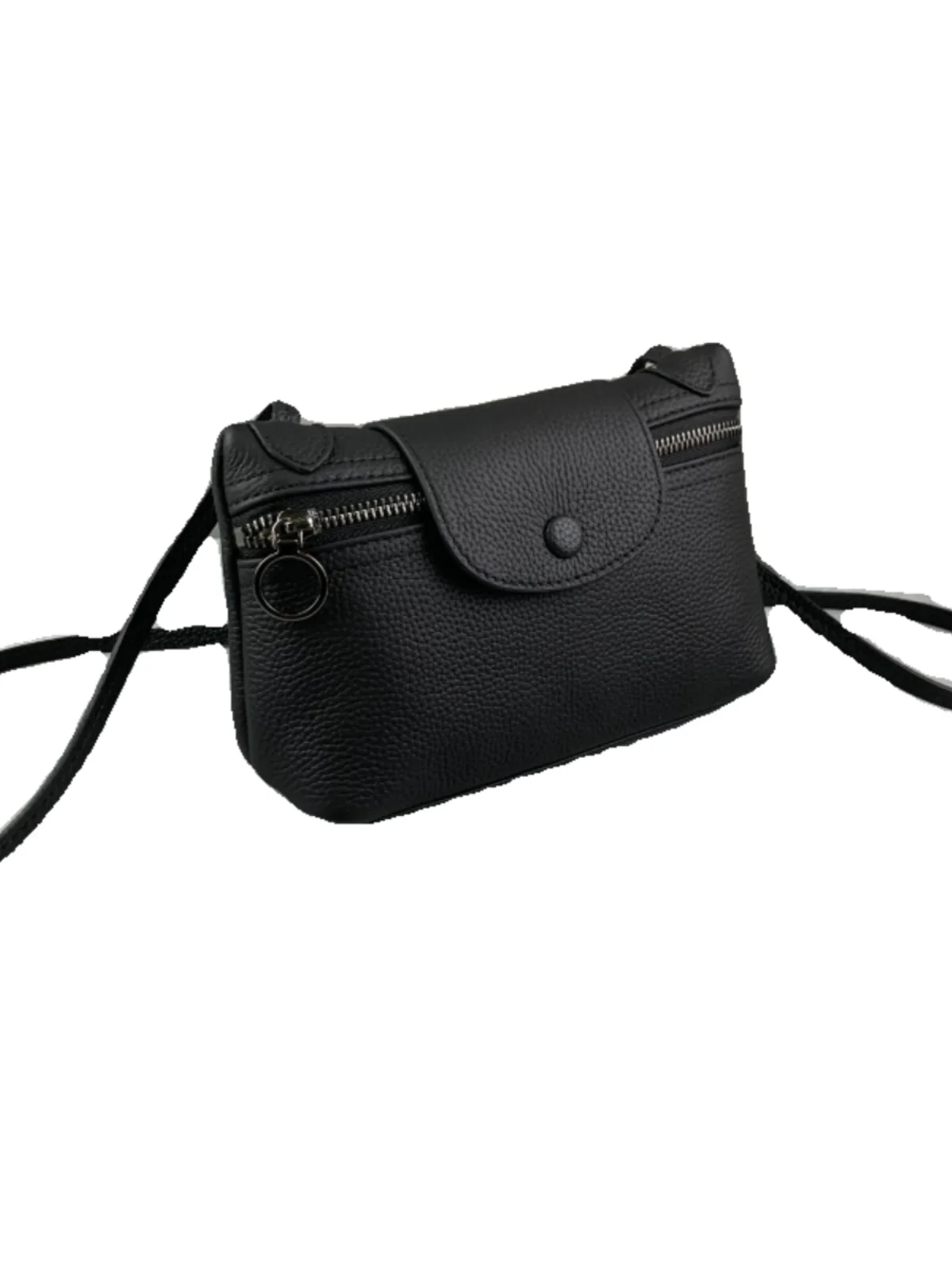 Faionable Casual Ladies' Top Layer Cowhide Leather Crossbody Bag Small Square Bag Spring Summer New Arrival Single oulder...