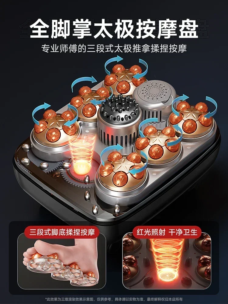 حوض تدليك كهربائي جديد حوض استحمام للقدم ساخن درجة حرارة ثابتة منزلية أوتوماتيكية بالكامل حمام قدم عجل عالي وعميق