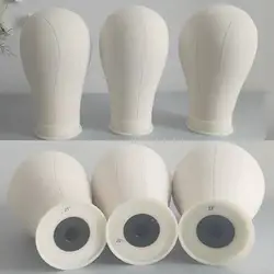 21-24inch Canvas Block Wig Head For Hairstyling Wigs Making Display Styling Training Mannequin Manikin Head Model Head