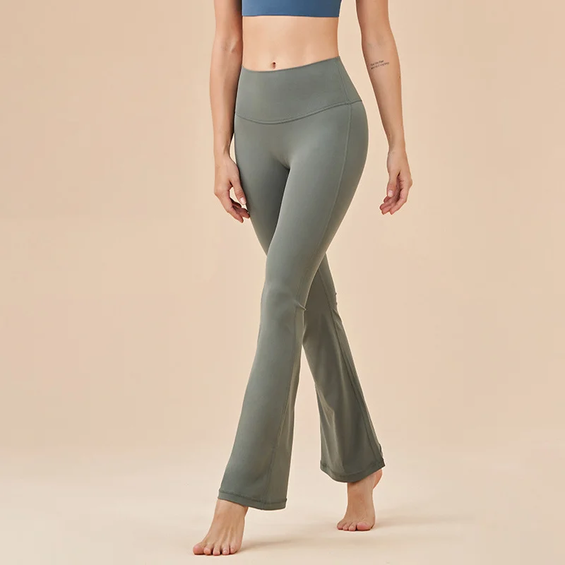 Sports Flare Leggings Yoga Clothing Fitness Pants High Waist Workout Leggings Push Up Tight Women Trousers Gym Outfits