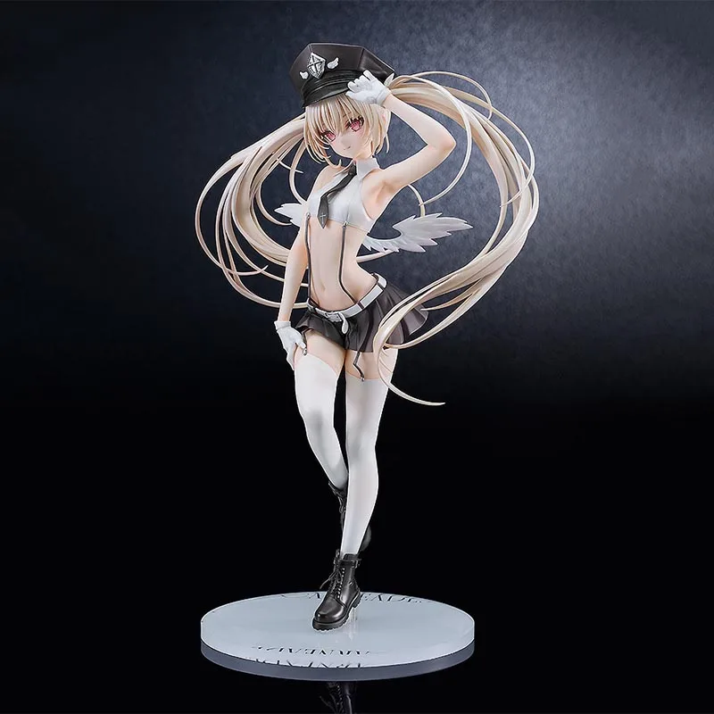 本物のオリジナル GSC グッドスマイル天使警察エルエ PVC 23 センチメートルアニメフィギュアコレクタブルモデル人形小像装飾ギフトおもちゃ