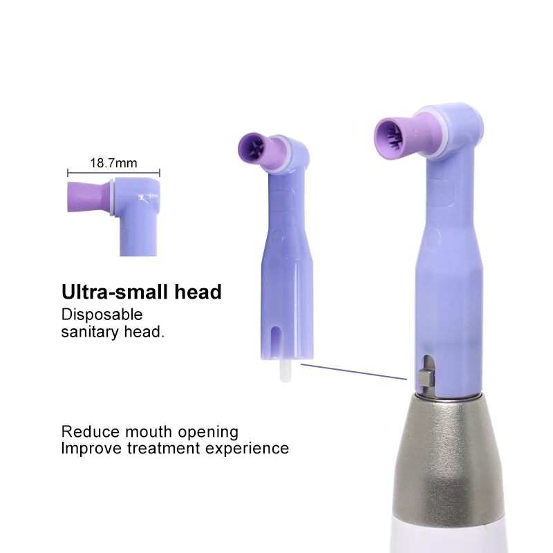 

Professional High Quaility Dental Polishing Machine - 3000rpm Cordless Rechargeable Electric Motor And Prophy Angles For Clinic