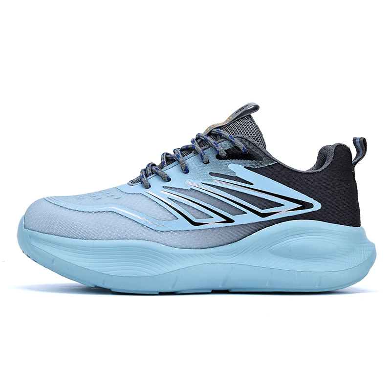 

EOCENE Men's Steel Toe Safety Shoes High-Top Outdoor Anti-Impact & Puncture Resistant Lightweight Breathable Work Shoes