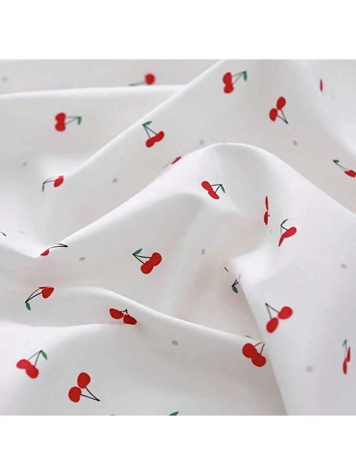 قطعة واحدة من قماش طباعة الكرز النقي مقاس 63 بوصة/160 سم، حرفة يدوية مناسبة لأغطية الوسائد والفراش والستائر ومفارش المائدة والحقائب #5