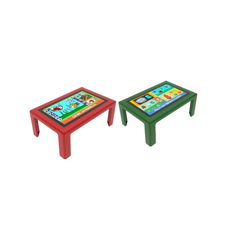 

43 Inch Modern Smart Interactive Table for Kids With Coffee 4K Touch Round Ludo and Android WiFi Multi-Touch Screen Source