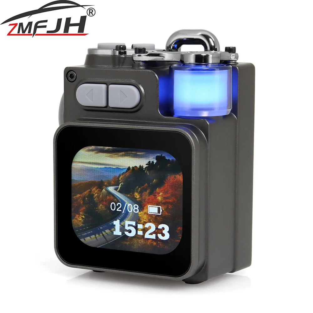 Wireless Bluetooth-compatible Speaker Outdoor Speakers LED Display Screen with RGB Desktop Subwoofer Portable Audio Player