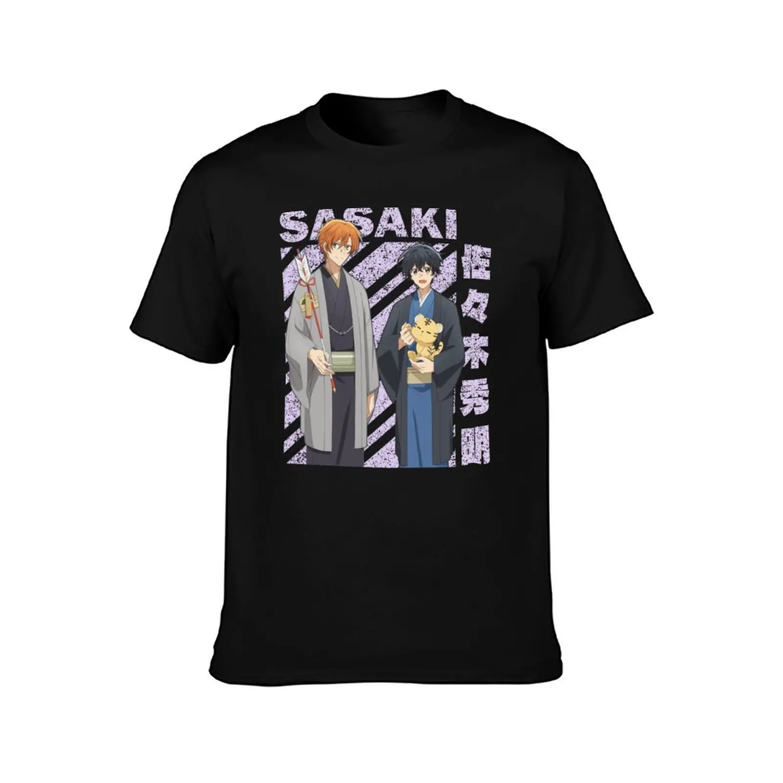 Sasaki Shuum and Miyano Yoshikazu - Sasaki to Miyano - Sasaki and Miyano T-Shirt, Summer Casual Cotton Tee, Unisex Men Women