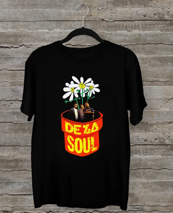 De La Soul Band Hip Hop  Black All Size T Shirt