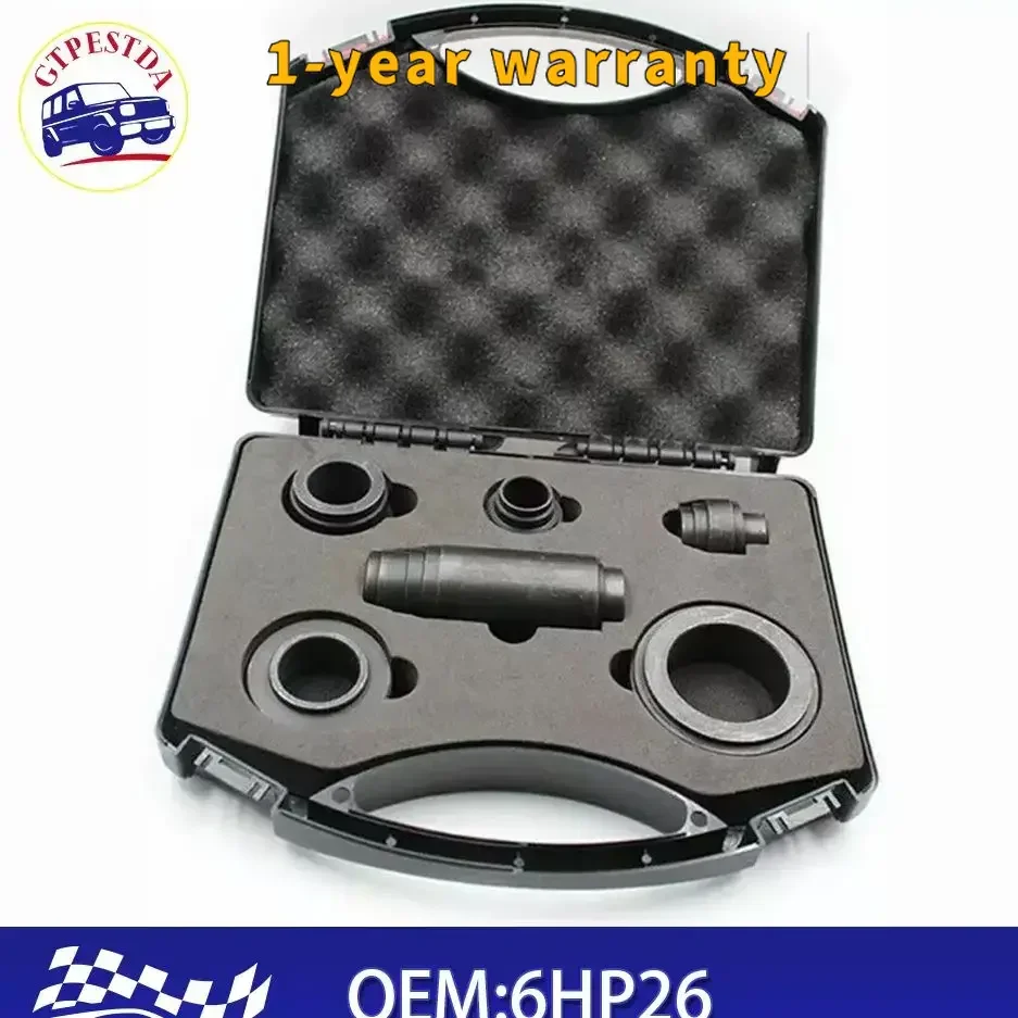 

6Pcs 6HP26 6HP19 Automatic Transmission Tools Kit Pressing Copper Sleeve Suit For BMW E46 E39 Car Accessories Repair Tools