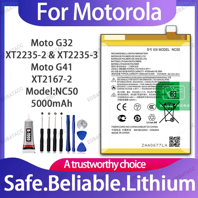 100% New NC50 Batte…