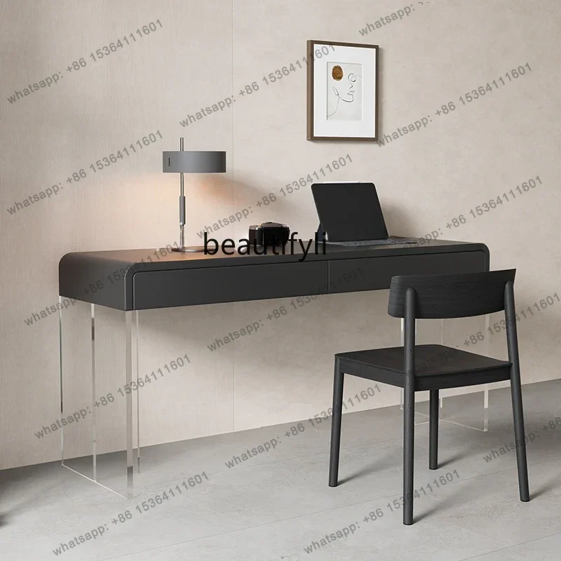 

X4 Suspension desk designer modern simple light luxury study home dresser writing desk integrated table