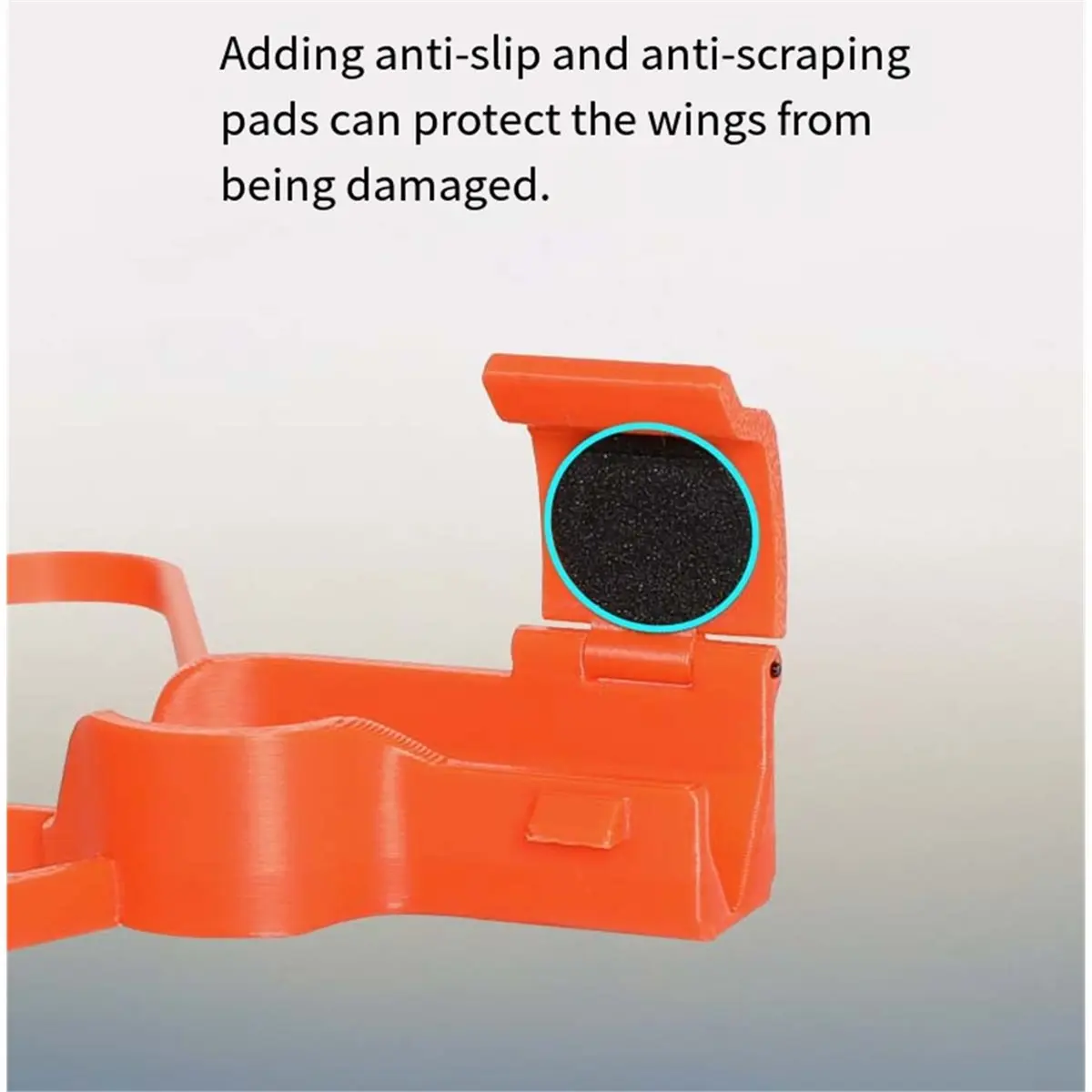 For MINI 5 PRO Propeller Protection Cover with Landing Gear Anti-Fall and Anti-Collision Propeller Protection Gray