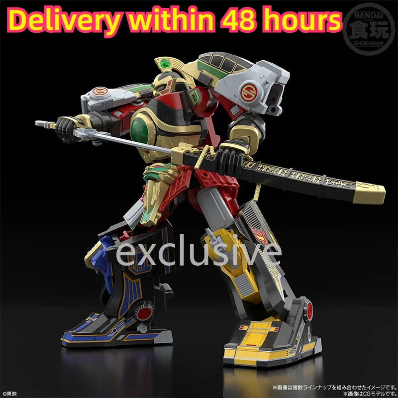 Original limitado SMP Gosei Sentai Dairanger 30 aniversario Shokugan PVC Anime figura de acción modelo ornamento juguete