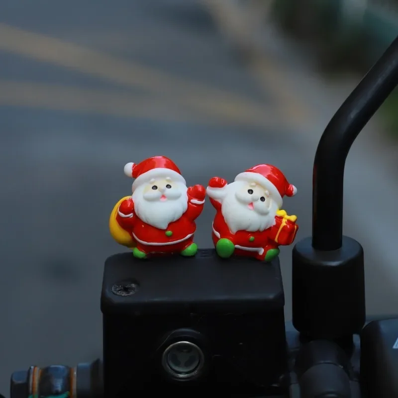 

Christmas Electric Car Decoration Car Ornaments Electric Cars Decoration Small Accessories Santa Ornaments Auto Creative Gifts