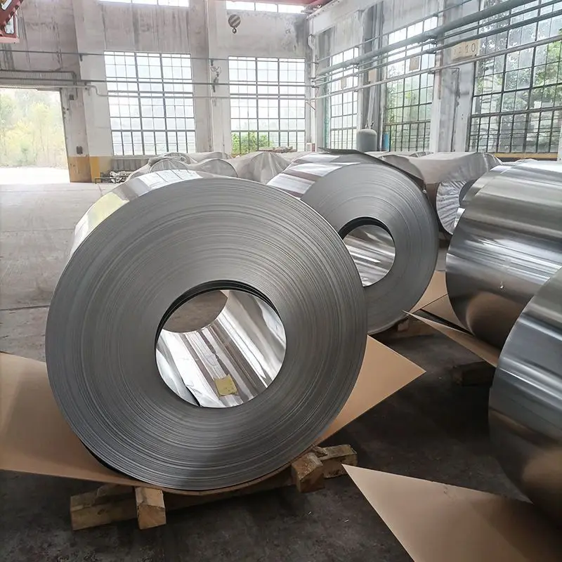 0,2 zu 1mm 50mm/100mm Breite Aluminium Blatt Aluminium Spule Dünne Blatt Dicke Rohr Isolierung Spule werbung Aluminium Platte