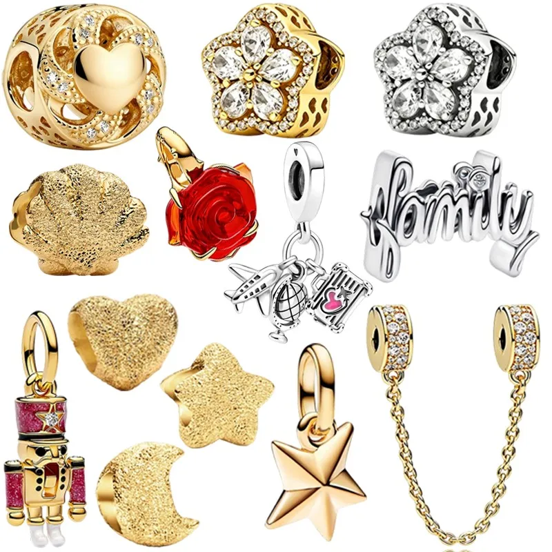 

Изысканные матовые подвески-шармы из серии Multiple Series, совместимые с оригинальными браслетами-змейками, аксессуары для украшений