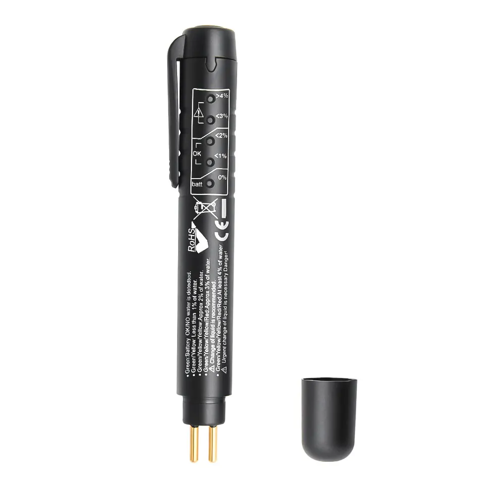 Brake Fluid Liquid Tester Pen Auto 5 LED Car Vehicle Testing Tool DOT 3, DOT4 Brake Fluid Analyzer image 3