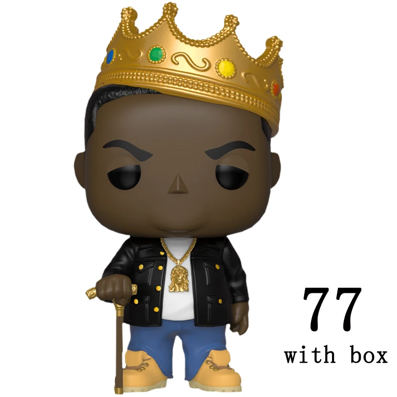 FUNKO POP Rocks Notorious BIG (Biggie Smalls) #77 Crown Cane Music