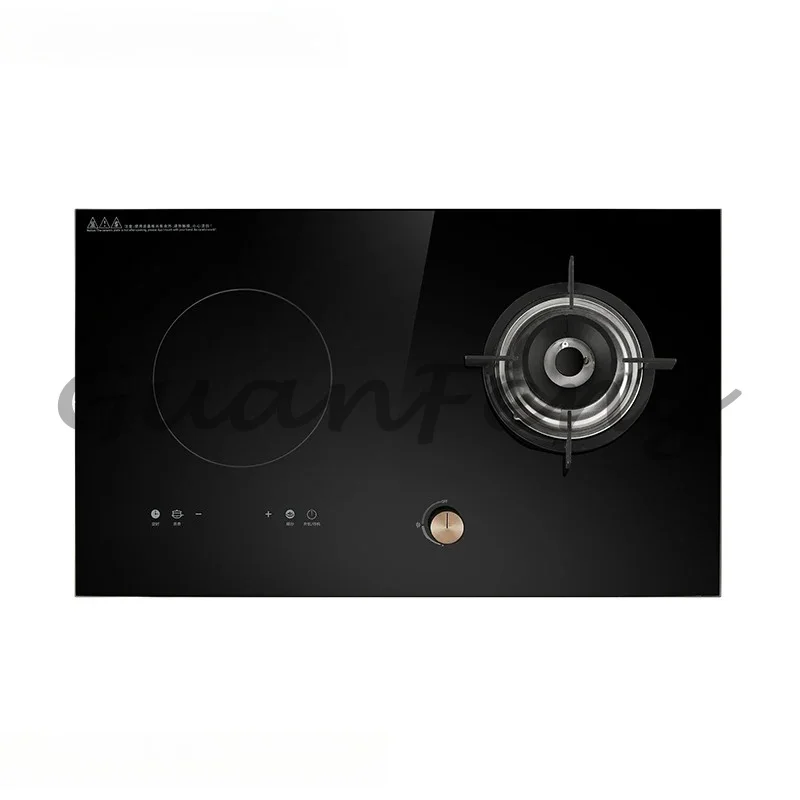 Modern Design Home Kitchen Appliances 2 Burner Hob Induction Cooker Combine Gas Stove Electric Cooktop