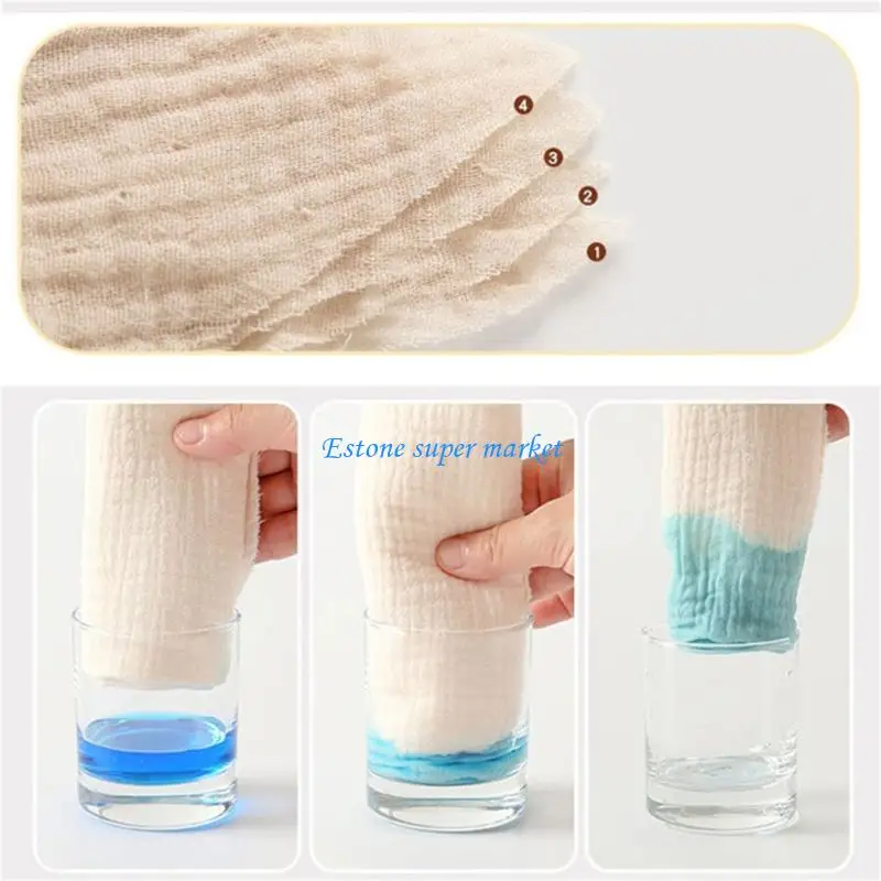 090B سال لعابه المرايل مناشف التمريض منشفة الطفل مسح منشفة الوجه تنفس للطفل #3