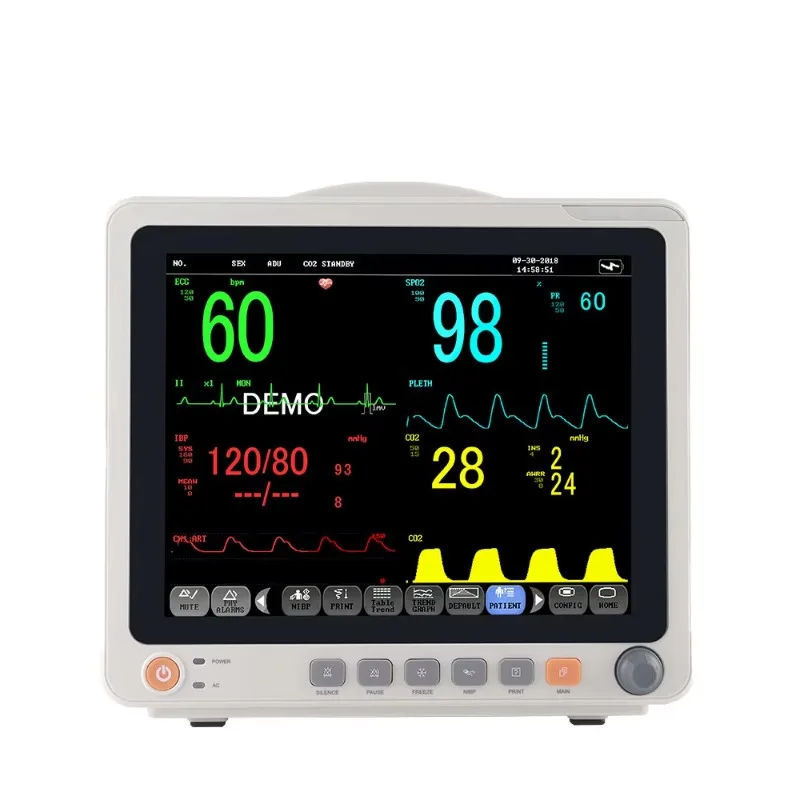 2026 Portable Type Animal Multi Parameter Veterinary Patient Monitor for Vet Use for Animal Care and Supplies