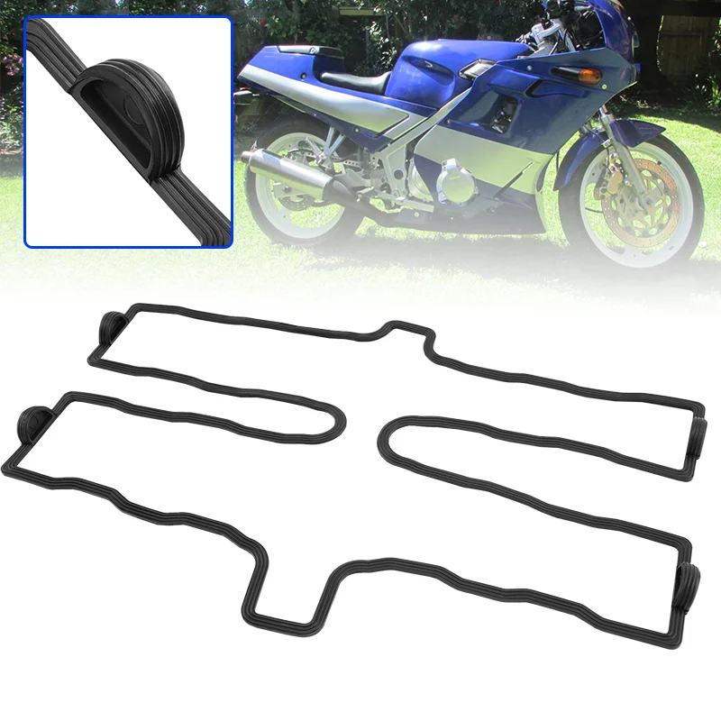 

Black Rubber Motorcycle Accessories Engine Cylinder Valve Cover Gasket Fit For Yamaha FZR250R 1987-1994 FZX250 ZEAL 1991-1992