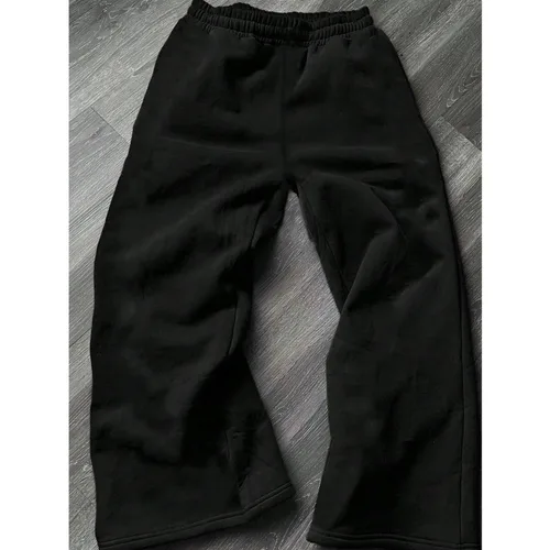 Imagen 2 del producto Pantalones de chándal de pierna recta con estampado gótico, ropa de calle informal unisex, pantalones deportivos de moda, ropa para hombre, pantalones de chándal