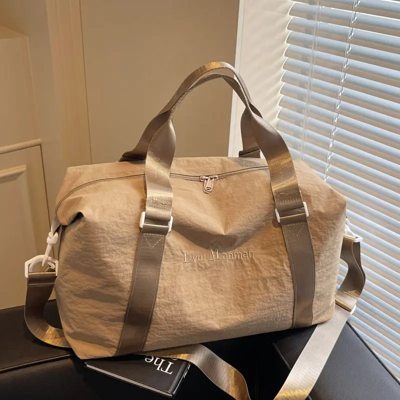 

Travel Bag Women's Lightweight 2025 New Business Trip Portable Travel Simple Sports Fitness Bag Training Luggage