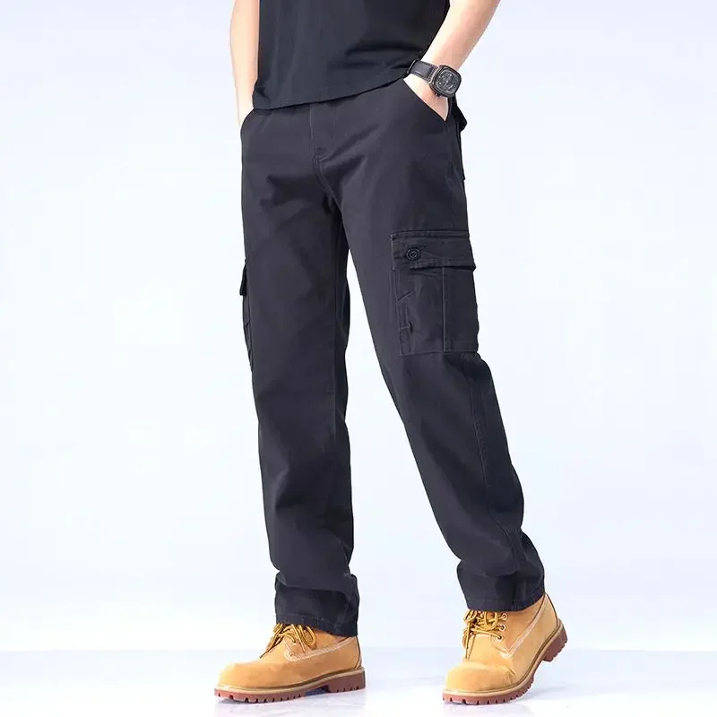 

Outdoor Men's Cargo Pants Work Wear Joggers Plain Designer Korean Style Cheapest Regular Fit Cheap Harajuku Long Male Trousers