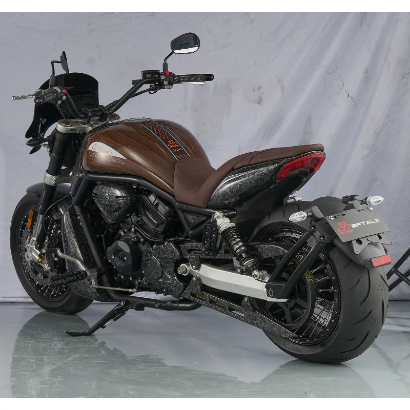 2026 650CC EEC COC Keyless Start Two Cylinder Water Cooled Engine Belt Drive Gas Motorcycle for Adults