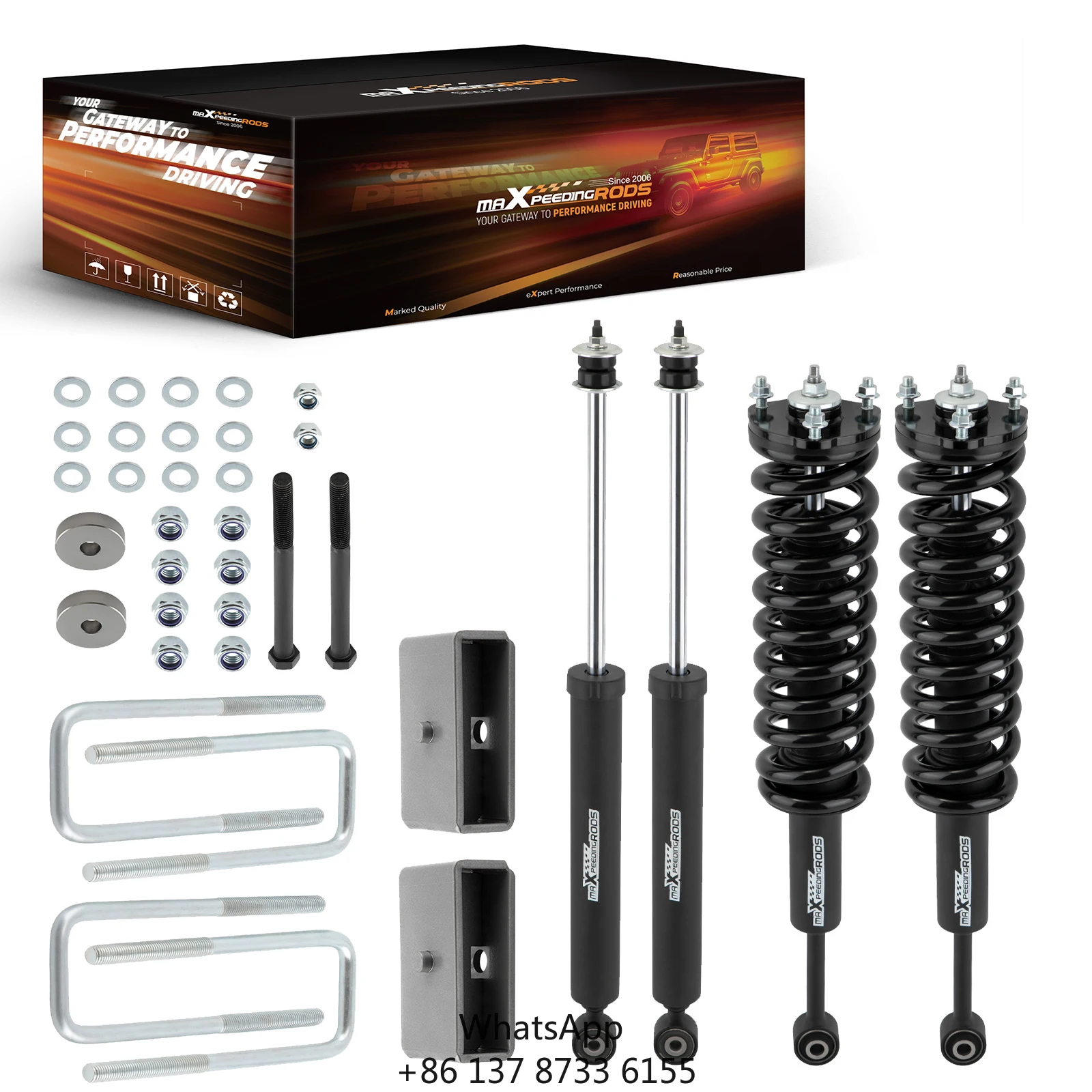 

Factory 3" Full Lift Kit Struts & Shocks For Toyota Tacoma 4WD 2005-2022