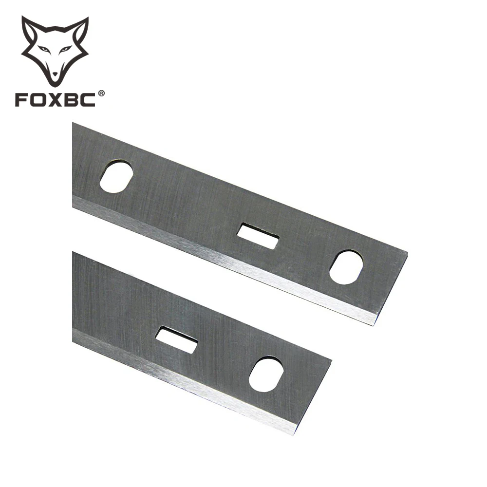 FOXBC 210x22x1.8mm Planer Blade for Scheppach HMS860, HMS 850 (TYP 1), Woodstar PT85 Woodworking Tool 2PCS