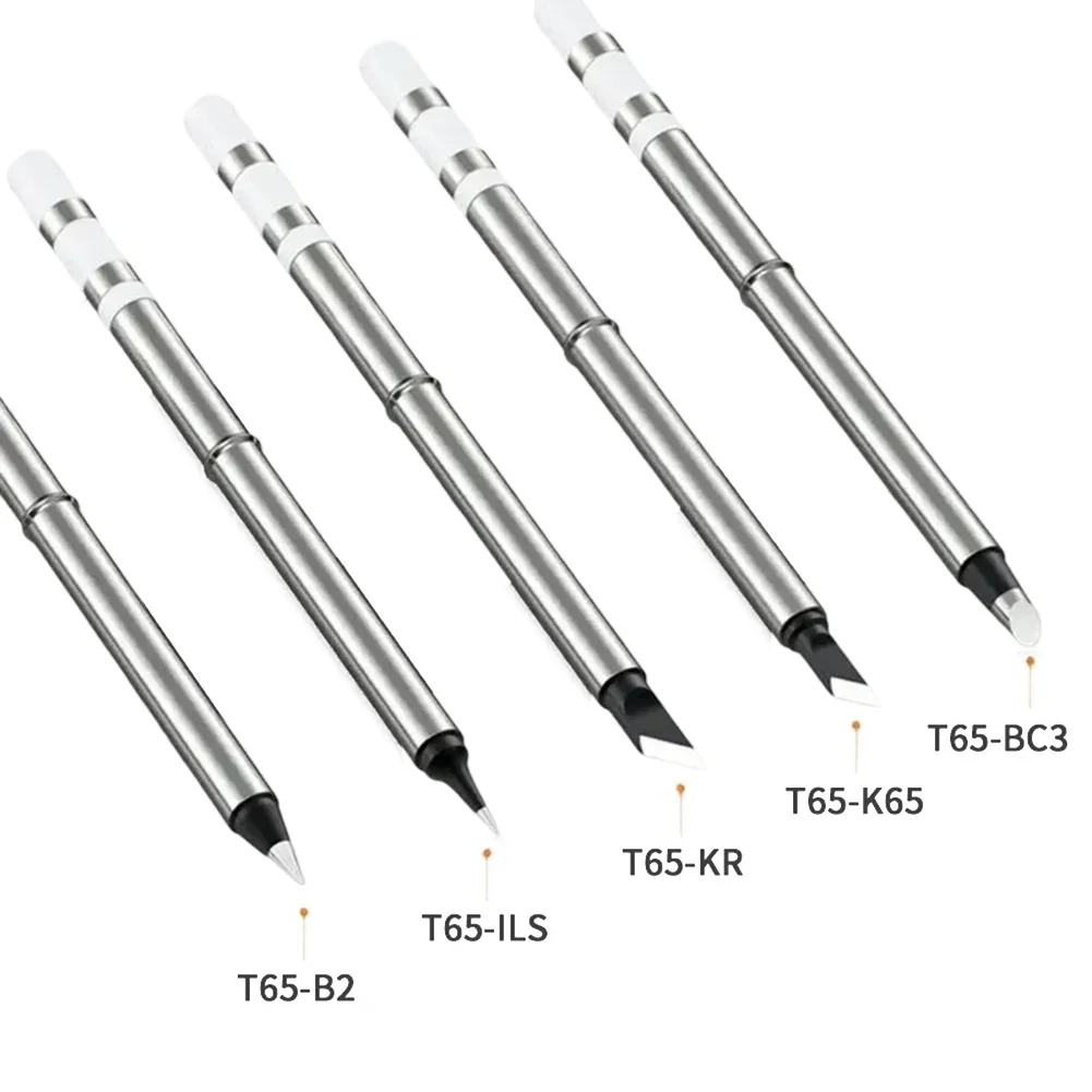 5 pezzi T65 punte per saldatore HS01-BC2 B2 ILS KR K65 BC3 punte per riscaldamento interno parti di apparecchiature per saldatura a saldatura libera