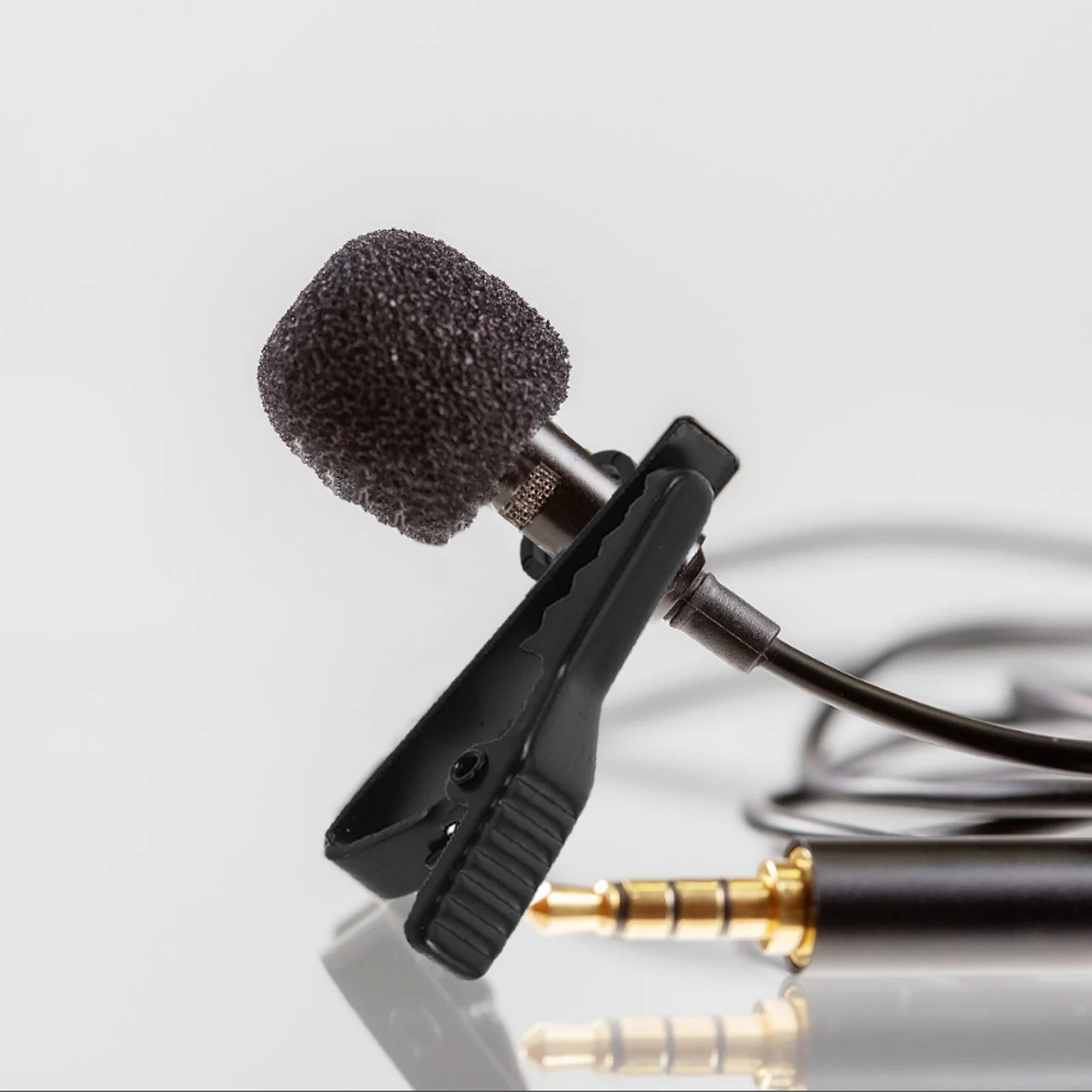 

10pcs Microphone Clips Lavalier Mic Holder Universal Fit for Women Shirt Lapel .5mm White 6mm Secure Design Lightweight