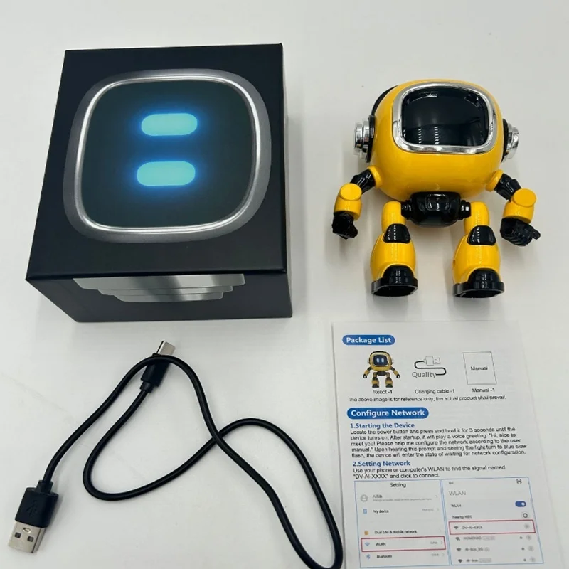 DeepSeek AI Voice RC Robot Interactive Voice Controlled With Q And A Storytelling  Learning Toy For Kids Boys