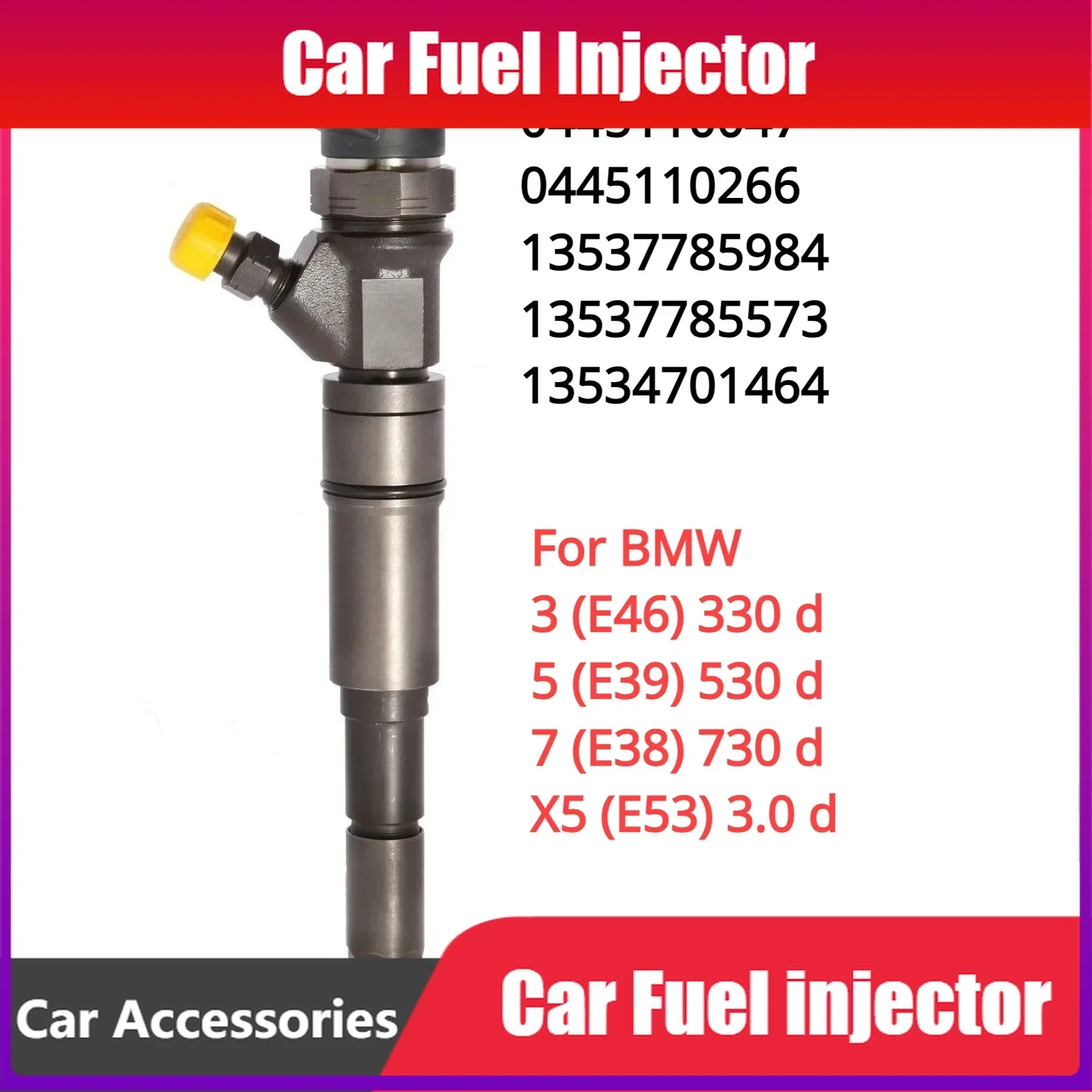 

Высокое качество 0445110047 13537785984 1353777573 Новая форсунка дизельного топлива для BMW E46 E39 E38 E53 330d 330xd 530d 730d 3.0