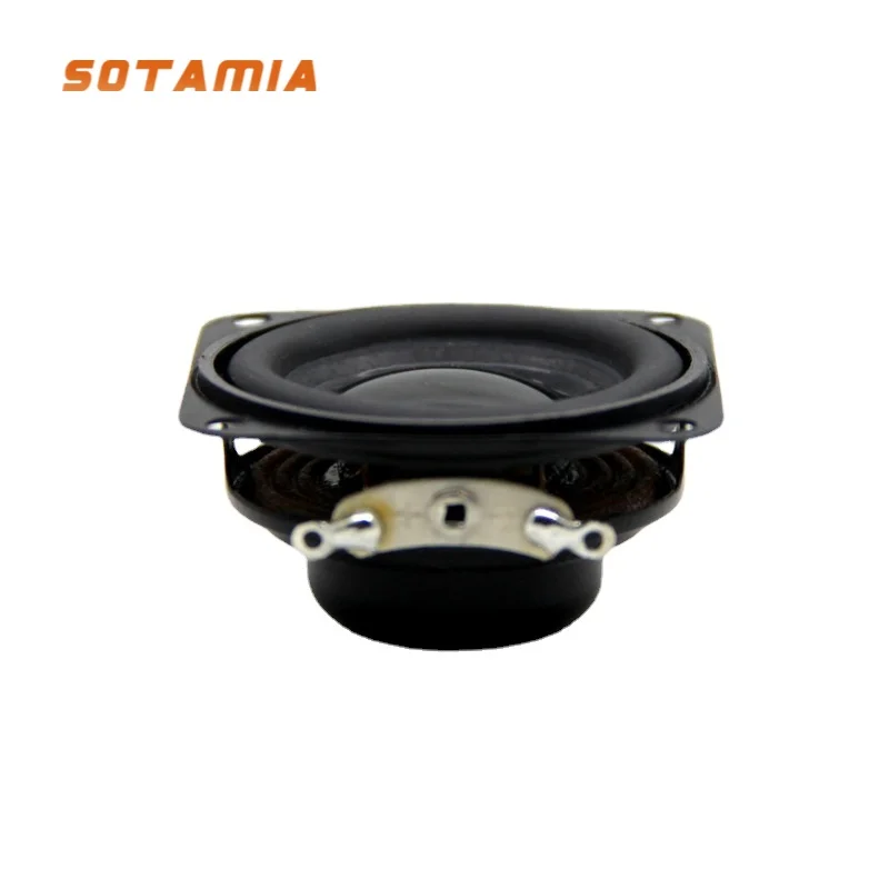 SOTAMIA 2Pcs Bass Mini Speaker Woofer Audio 40MM 4 Ohm 3W 5W Neodymium Magnetic DIY Multimedia Sound Stereo Bluetooth Speaker