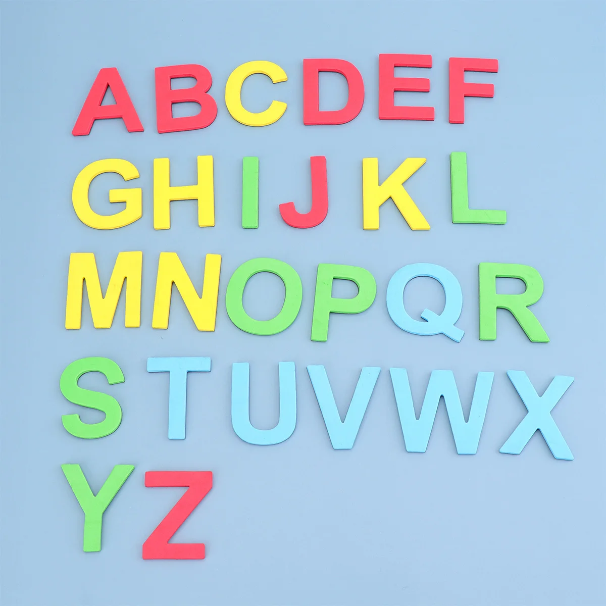 ملصق مغناطيسي كبير الحجم للأطفال ملون للثلاجة التعليمية مادة إيفا متينة وعملية وآمنة