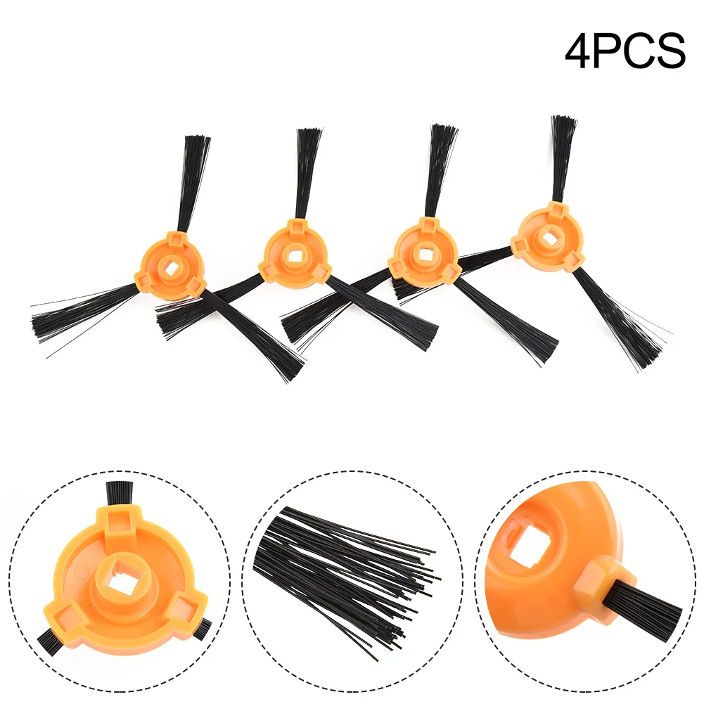 

Optimal Cleaning Results With 4PCS Side Brush For For For M200M201M501 Robotic Vacuum Cleaner Accessories