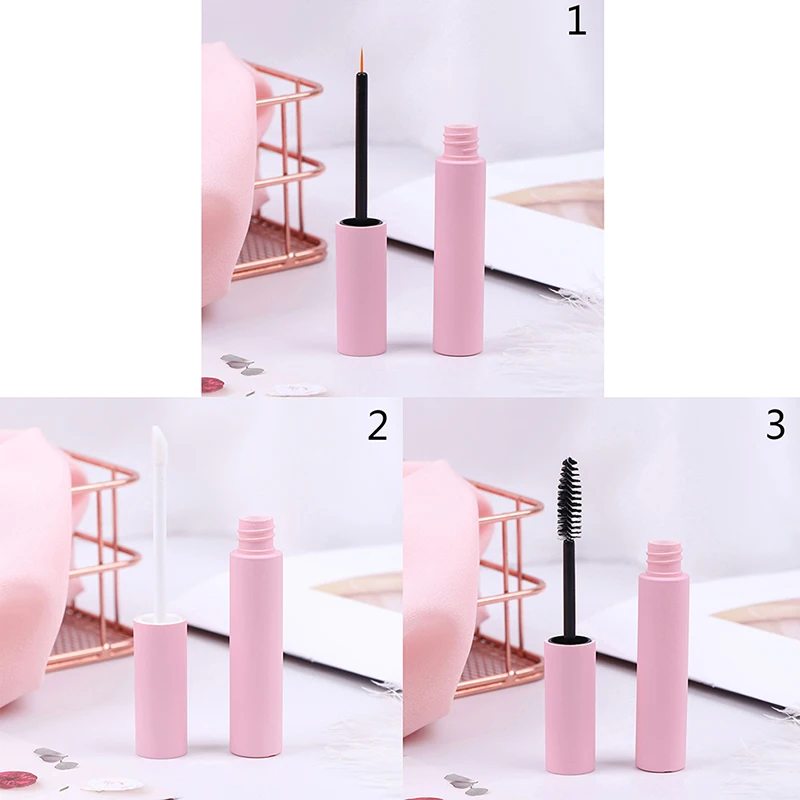 Lege Wimper Buis Wimper Groei Flessen Mascara Crème Flesje Container Wimper Groei Olie Fles Lip Gloss Vloeibare Buis Borstel