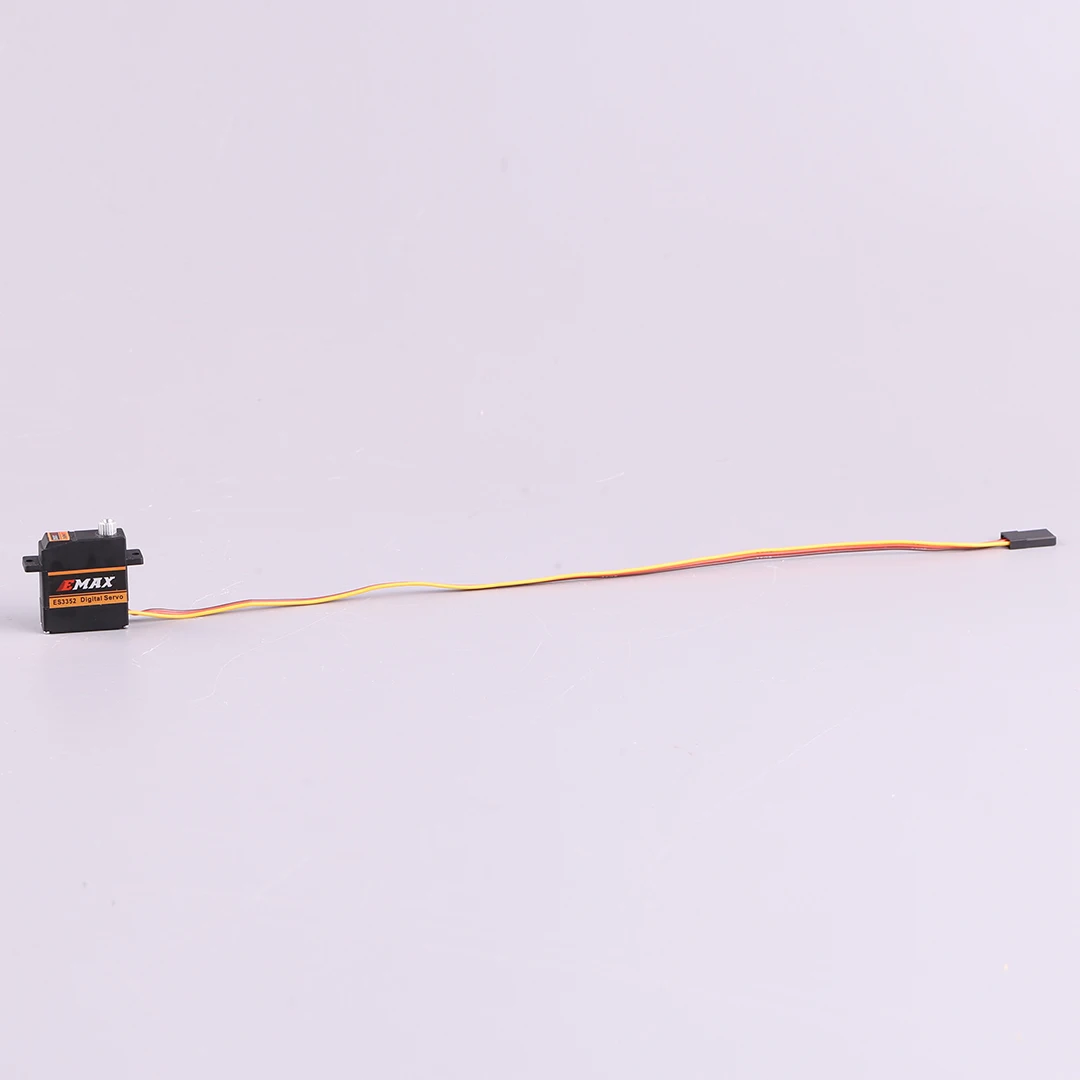 EMAX ES3352 12.4g Mini Digital Servo with Metal Gear High Precision Lightweight Control for RC Airplane JR Plug Compatible