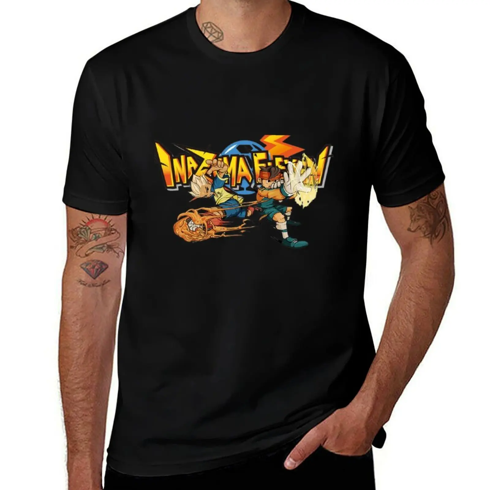 INAZUMA ELEVEN T-Shirt Odor Resistant Short Sleeve Top T-Shirt