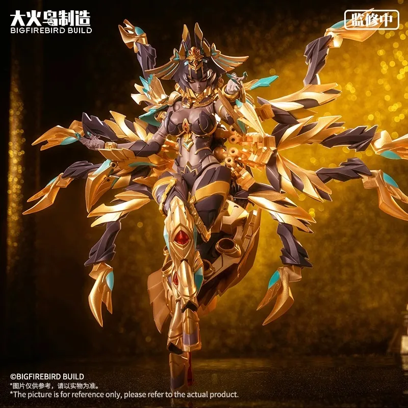 In Stock Bigfirebird Build EX03 EX-03 NACHA Figure Ation Transformable Mecha Golden Empress Spider