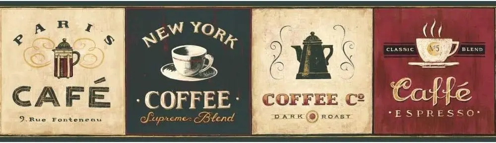 

Обои с узором в виде кофейных знаков, кремово-коричневый дизайн для домашнего декора, легко устанавливаются.