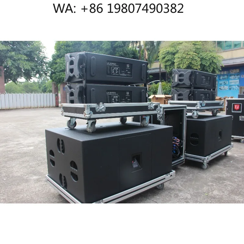 Dual 10 Inch Line Array Speaker, Professional Audio Equipment for Stage Performance and Audio Projects