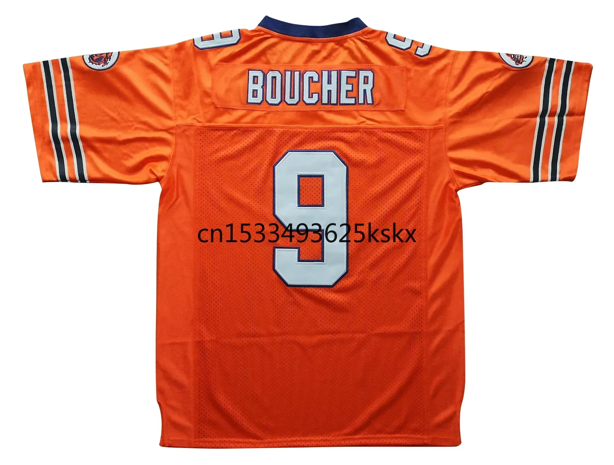 Bobby Boucher Jersey 9 The Waterboy 50th Anniversary Movie Mud Dogs Bourbon Bowl Football Jersey All Stitched Us Mens Size S-3XL