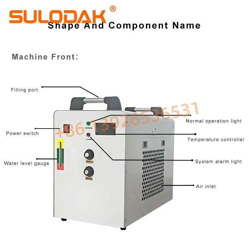 High Power UV Ink Drying UV Light 100*50mm Water Cooling LED Uv Curing System for Label UV Flexo Printing