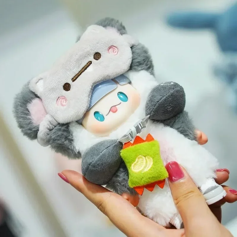 

2024 New A Dou Colorful Life Plush Doll Pendant Fluffy Action Figure Bag Handbag Backpack Key-chain Car Pendant Decor Gifts Toys