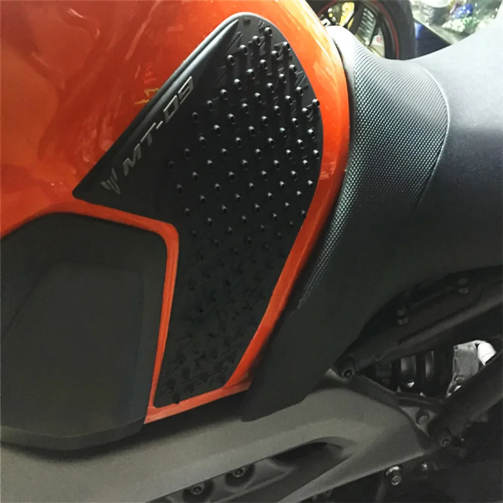 دراجة نارية MT 09 المضادة للانزلاق وسادة خزان وسادة Tankpad حامي ملصق لياماها MT09 MT-09 2014-2020