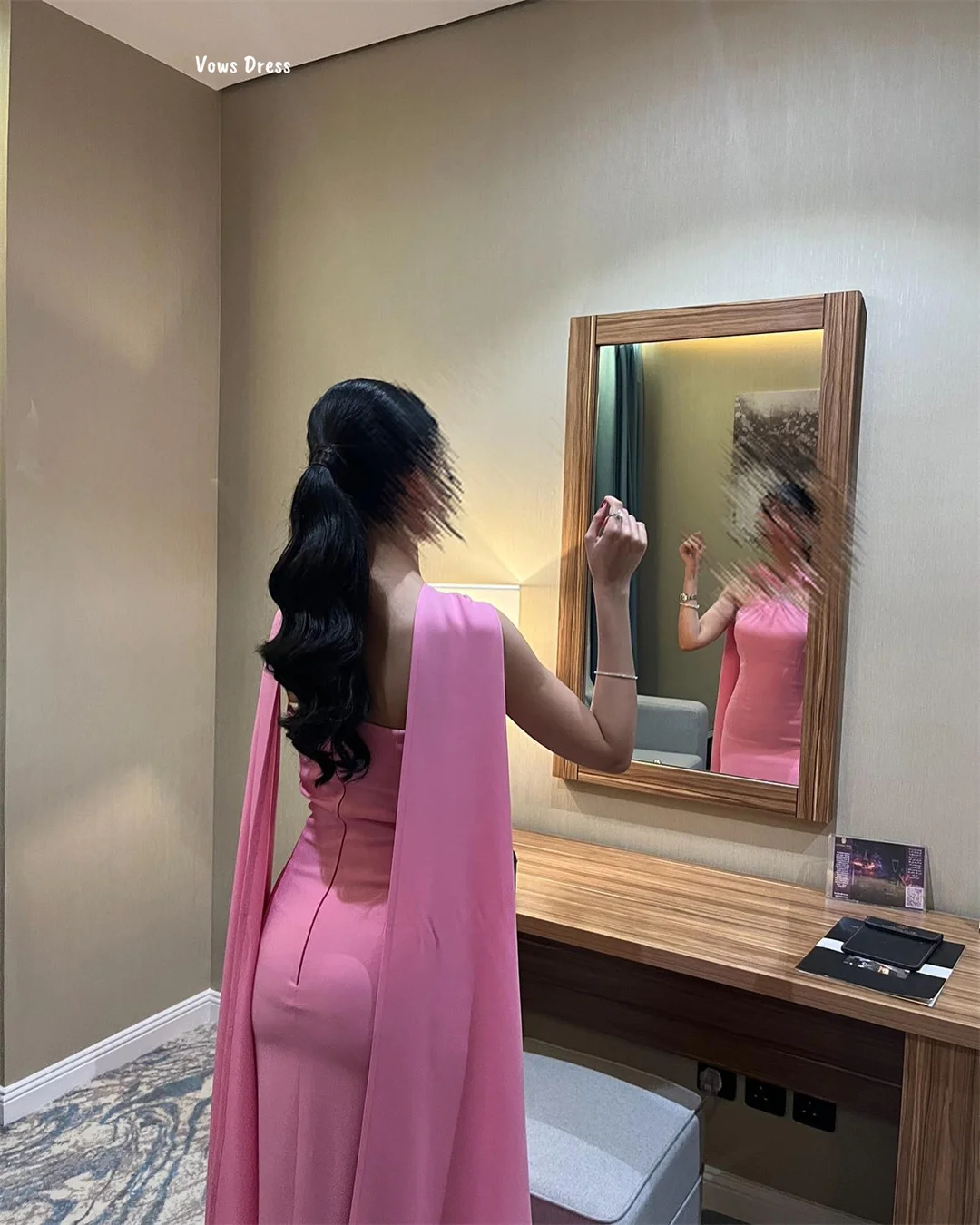 Vows ruban Robe de soirée sur mesure femmes Robe de soirée femme queue de poisson jupe robes de soirée robes de bal 2025 bustier tubulaire